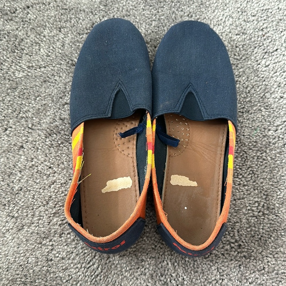 Astros slip on shoes